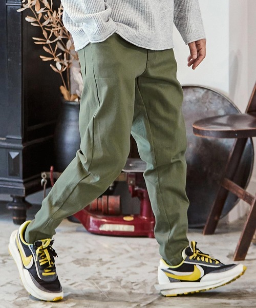 「CAMBIO」 イージーパンツ M ブラック メンズ