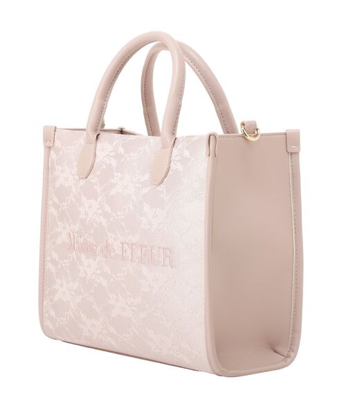 Maison de FLEUR（メゾンドフルール） ハンドバッグ レース2Wayトート