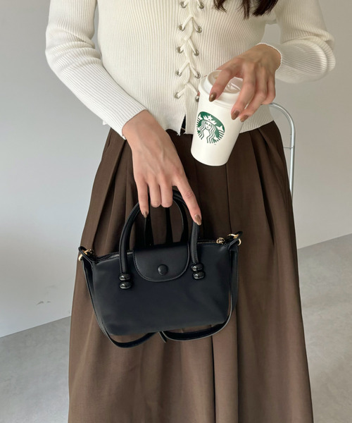 「Ada.」 2WAYバッグ FREE ブラック レディース_画像8