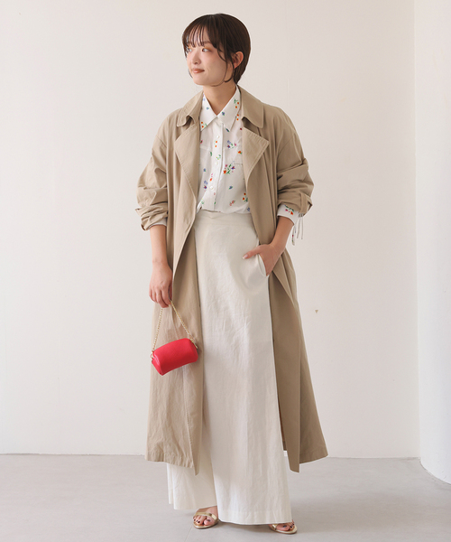 「margaux」 「SLOBE IENA」長袖ブラウス FREE ブラック レディース_画像2