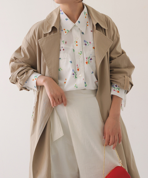 「margaux」 「SLOBE IENA」長袖ブラウス FREE ブラック レディース_画像5