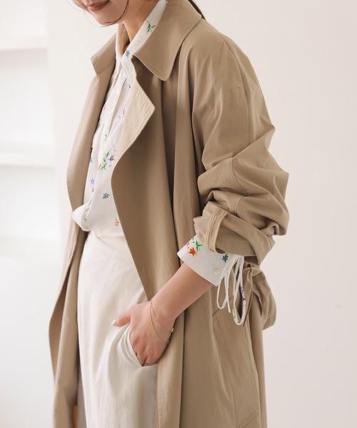 「margaux」 「SLOBE IENA」長袖ブラウス FREE ブラック レディース_画像7