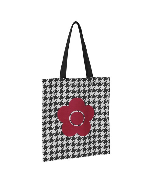 極美品✨マリークワント　トートバッグ　総柄 デイジーパッチソフト トート（トートバッグ）｜MARY QUANT（マリー