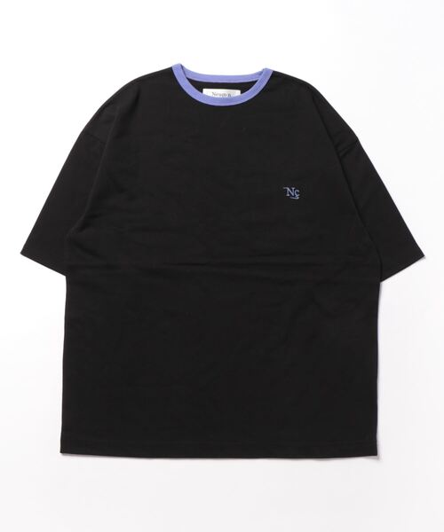「Lui's」 半袖Tシャツ 2 ブラック メンズ_画像2