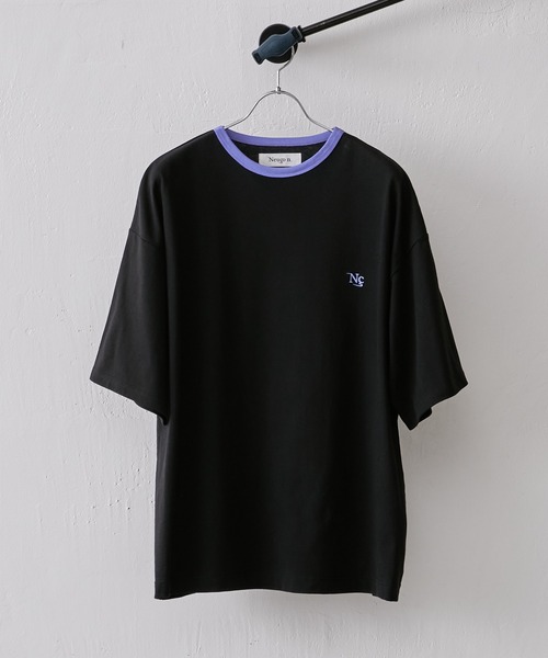 「Lui's」 半袖Tシャツ 2 ブラック メンズ_画像4