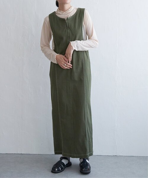 「VENCEEXCHANGE」 サロペットスカート FREE ブラック レディース_画像2