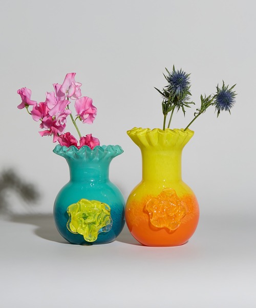 花瓶 Casselini HOME(キャセリーニ ホーム)ガラスフラワーベースBOの画像