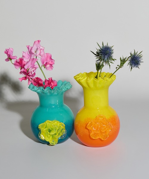 花瓶 Casselini HOME(キャセリーニ ホーム)ガラスフラワーベースBOの画像