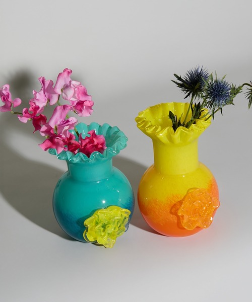 花瓶 Casselini HOME(キャセリーニ ホーム)ガラスフラワーベースBOの画像