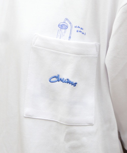 CHUMS（チャムス） tシャツ COTTON DRY Post-Run Bath Pocket TEE 