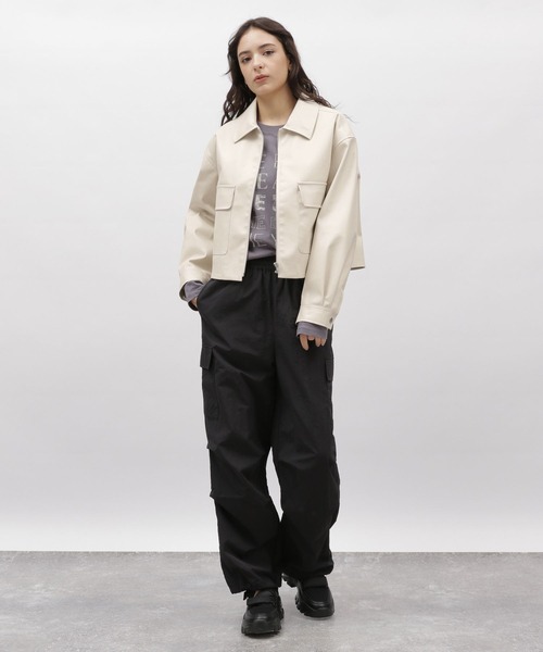 「LAKOLE」 ジャケット SMALL アイボリー レディース_画像9