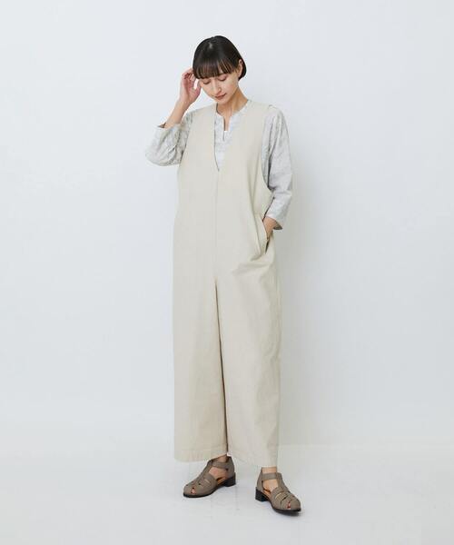 LOISIR サロペット オーバーオール 「MTサイズ有り」グランジコットン