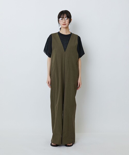 LOISIR サロペット オーバーオール 「MTサイズ有り」グランジコットン