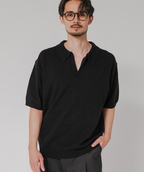URBAN RESEARCH（アーバンリサーチ） ポロシャツ 半袖 SILK NOIL