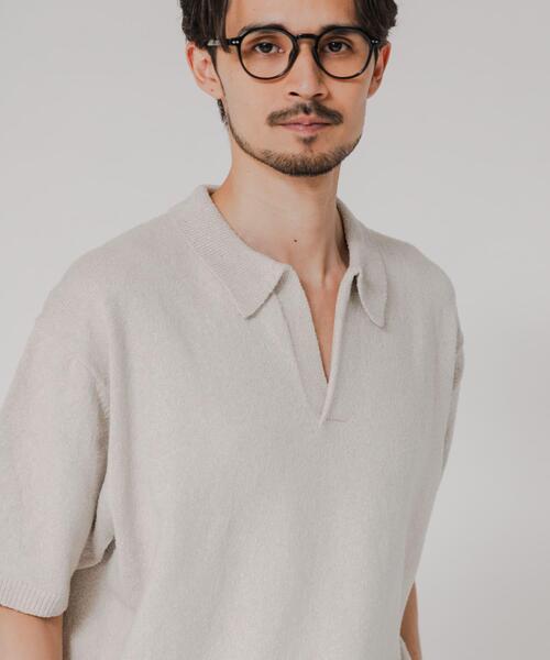 URBAN RESEARCH（アーバンリサーチ） ポロシャツ 半袖 SILK NOIL
