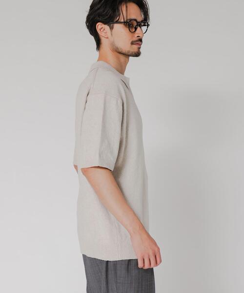 URBAN RESEARCH（アーバンリサーチ） ポロシャツ 半袖 SILK NOIL