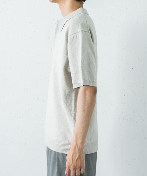 URBAN RESEARCH（アーバンリサーチ） ポロシャツ 半袖 SILK NOIL