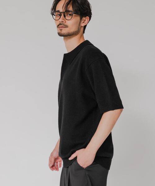 URBAN RESEARCH（アーバンリサーチ） ポロシャツ 半袖 SILK NOIL
