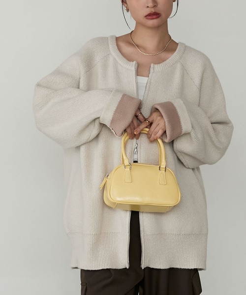 「MONO-MART」 ニットカーディガン M ブラック レディース_画像9