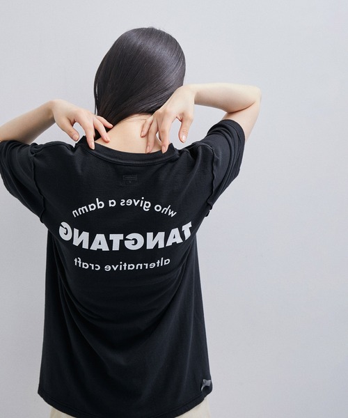 「TANGTANG」 半袖Tシャツ S ブラック レディース_画像8