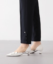 「Fit more」 パンツ M アイボリー レディースの画像2