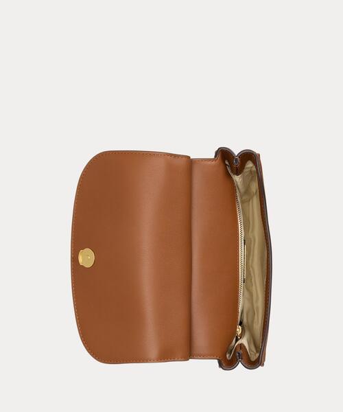 ラルフローレン ショルダーバッグ ワンショルダー 斜め掛け レザー 茶色 LAUREN RALPH LAUREN（ローレン ラルフローレン） ショルダーバッグ