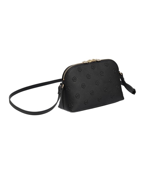 マリークワント  ショルダーバッグ 黒 ミニバッグ MARY QUANT - マリークワント ショルダーバッグ 黒 ミニバッグ の通販