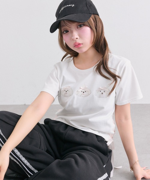 OLIVE des OLIVE（オリーブデオリーブ） tシャツ 半袖 Sastinable
