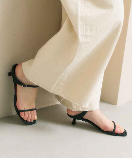 LE TALON ルタロン 3.5cmWストラップサンダル LE TALON（ル タロン） サンダル 3.5cmWストラップサンダル レディース