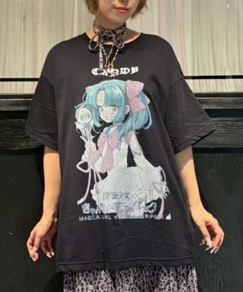 Candy Stripper（キャンディーストリッパー） tシャツ CANDY ANIME BIG