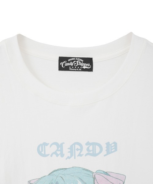 Candy Stripper（キャンディーストリッパー） tシャツ CANDY ANIME BIG