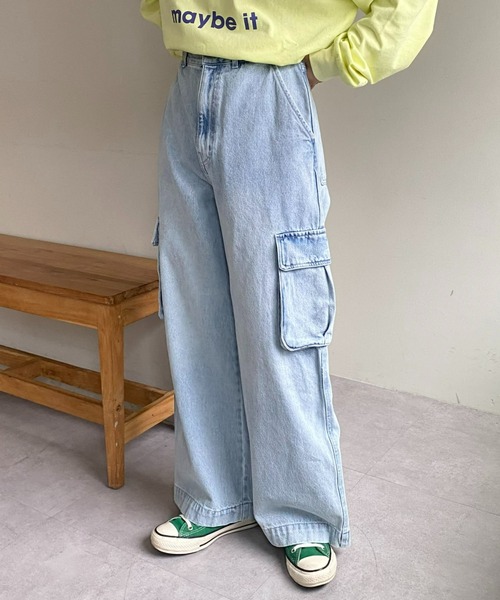 「CIAOPANIC TYPY」 デニムパンツ MEDIUM ブルー メンズ_画像3