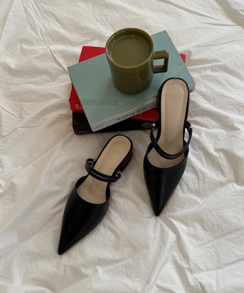 「on:nue」 フラットサンダル 23.5cm ブラウン レディース_画像7