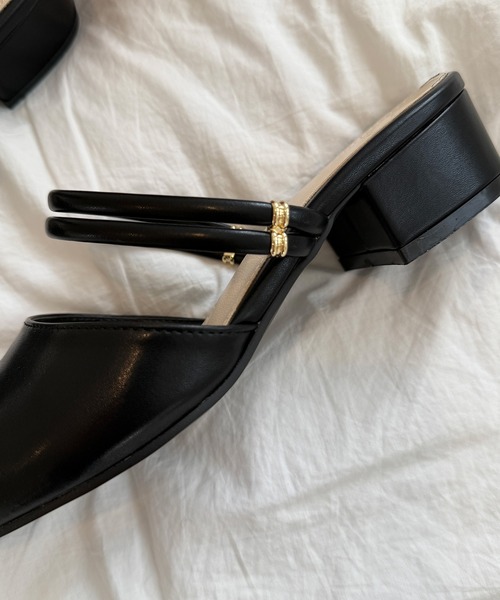 「on:nue」 フラットサンダル 23.5cm ブラウン レディース_画像8