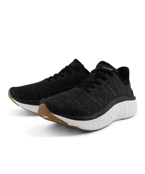 「New Balance」 ローカットスニーカー 25.0cm ブラック メンズ_画像4
