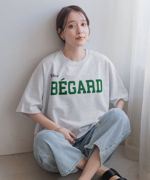 studio CLIP（スタディオクリップ） tシャツ 半袖 アソートロゴ刺繍