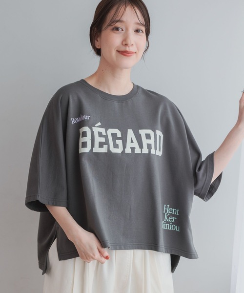 studio CLIP（スタディオクリップ） tシャツ 半袖 アソートロゴ刺繍