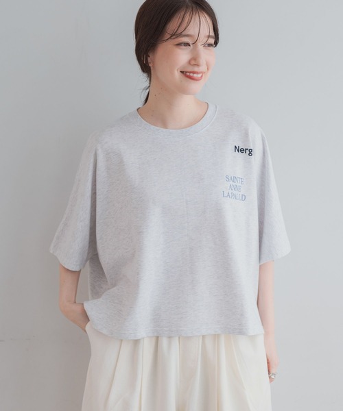 studio CLIP（スタディオクリップ） tシャツ 半袖 アソートロゴ刺繍