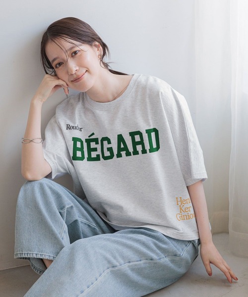 studio CLIP（スタディオクリップ） tシャツ 半袖 アソートロゴ刺繍