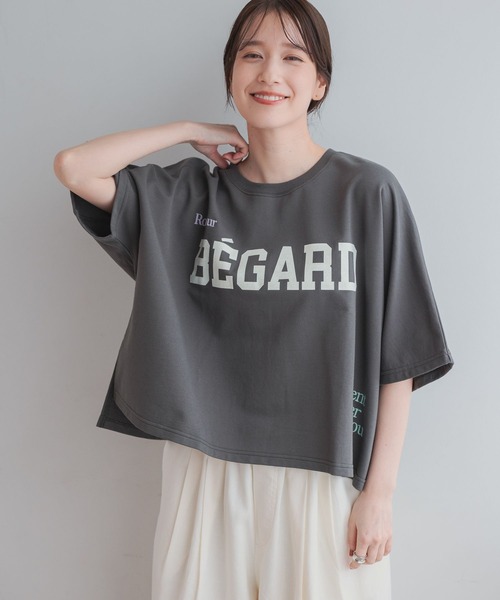 studio CLIP（スタディオクリップ） tシャツ 半袖 アソートロゴ刺繍