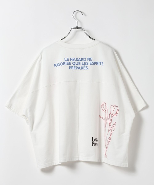 studio CLIP（スタディオクリップ） tシャツ 半袖 アソートロゴ刺繍