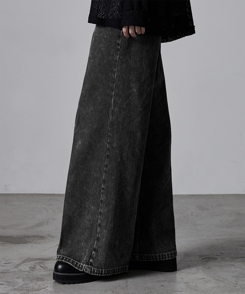 「CLEL」 デニムパンツ S ブラック メンズ_画像2