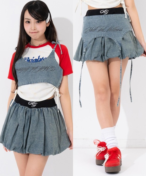 ANAP GiRL（アナップガール） スカート 2WAY バルーン スカート キッズ