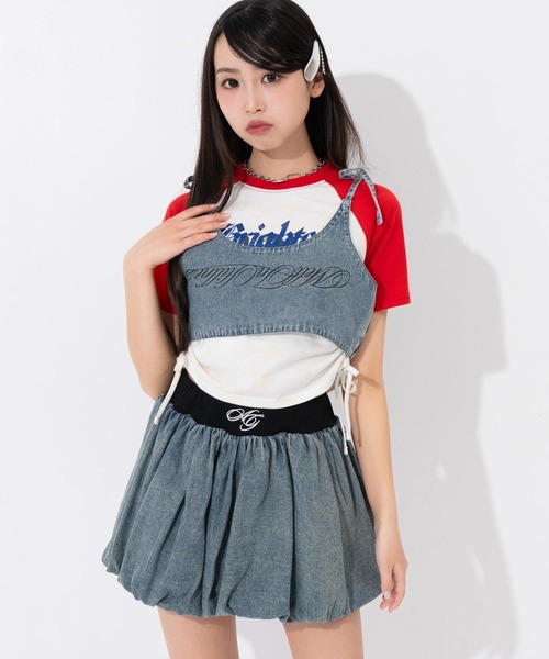 ANAP GiRL（アナップガール） スカート 2WAY バルーン スカート キッズ 