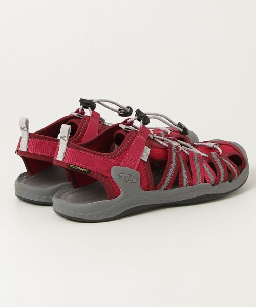 「KEEN」 フラットサンダル 25cm レッド レディース_画像2