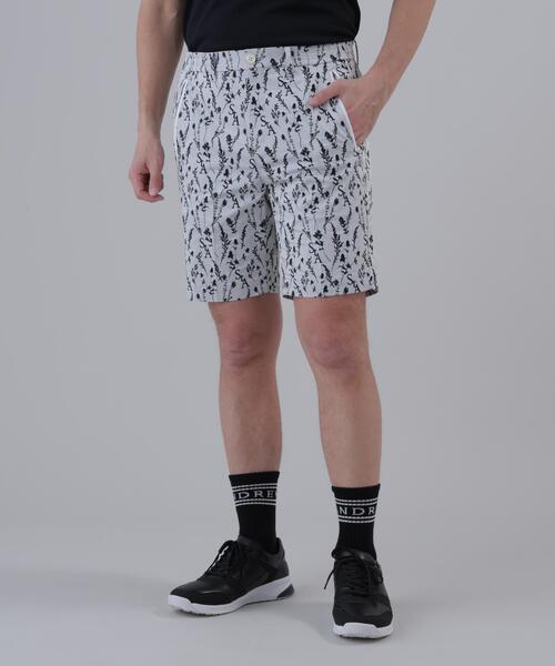 パンツ 「ストレッチ」ボタニカルジャガードショートパンツ (MENS) メンズ_2