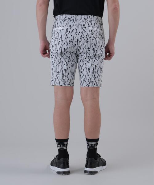 パンツ 「ストレッチ」ボタニカルジャガードショートパンツ (MENS) メンズ_6