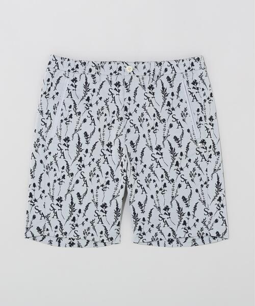 パンツ 「ストレッチ」ボタニカルジャガードショートパンツ (MENS) メンズ_12