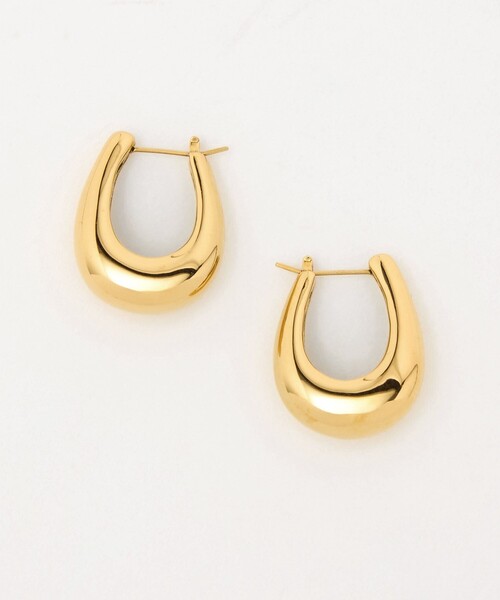 ピアス 「33×by Preek」ボリューム フープ ピアス レディースの画像