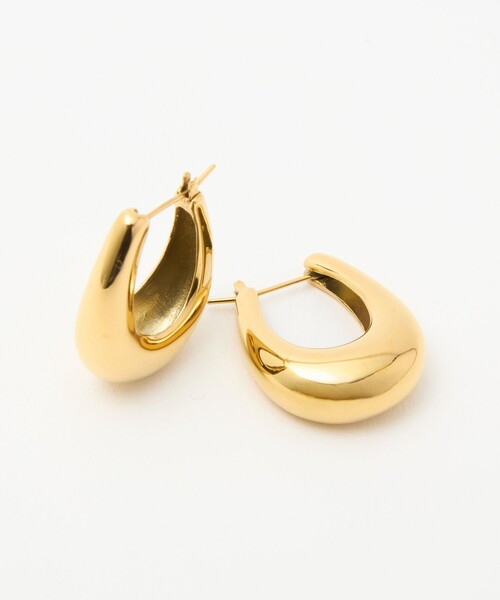 ピアス 「33×by Preek」ボリューム フープ ピアス レディースの画像